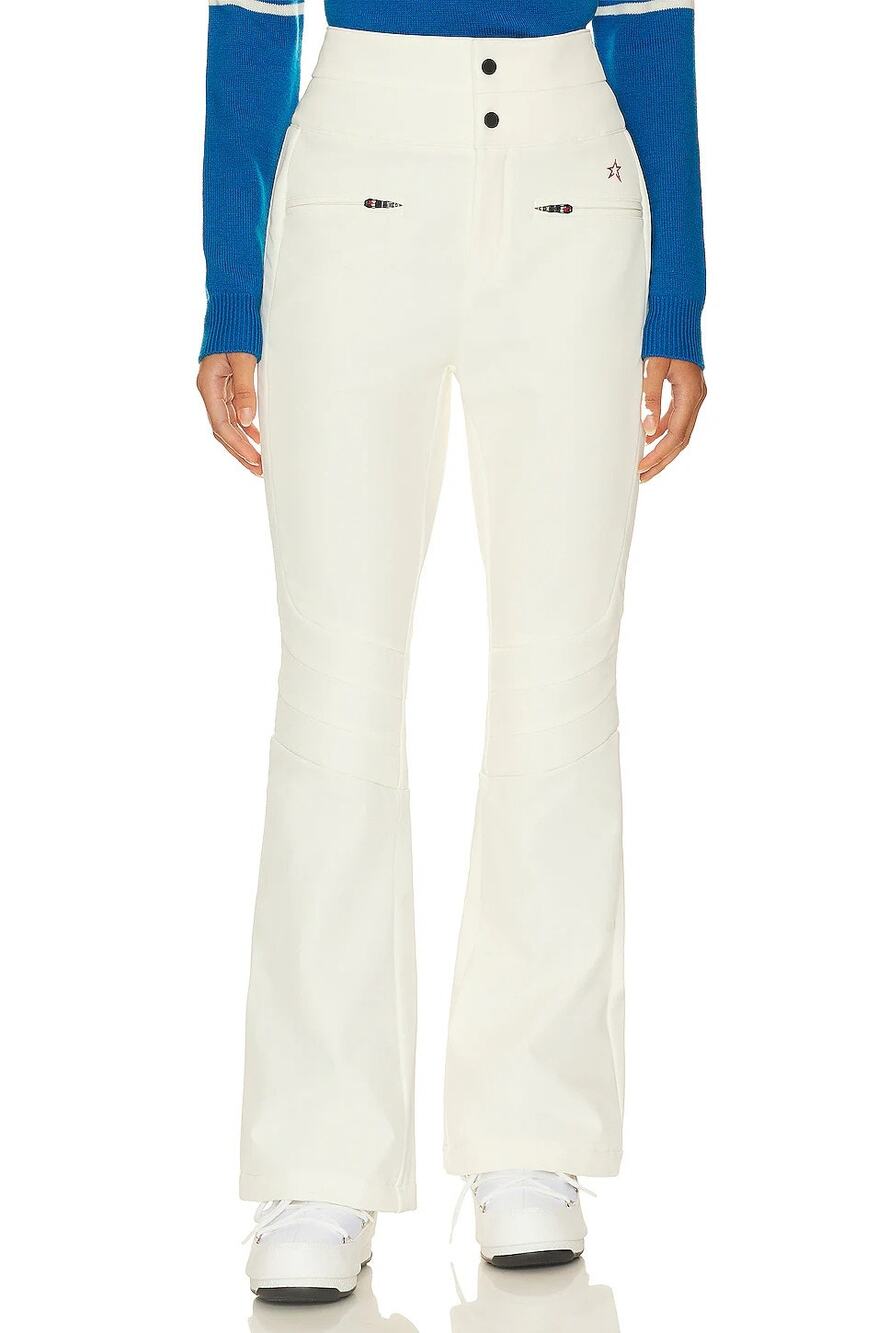 Perfect Moment Aurora Flare Ski Pants High Waist Minimalist Alpine Preppy XS